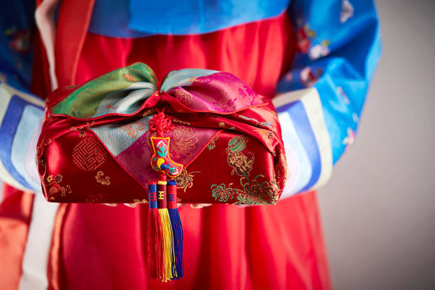 Traditional Korean crafts stock photo