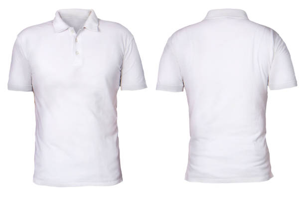 modello polo mock up - polo shirt shirt clothing mannequin foto e immagini stock