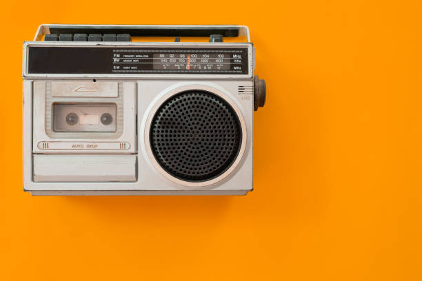 istock vintage radio and cassette player 1021577228