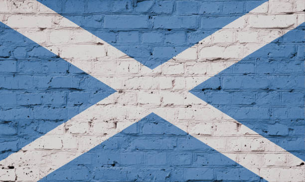 istock flag of Scotland 1021583524