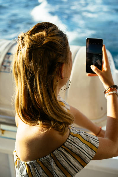 istock Istanbul, Bosphorus, selfish photographer 1021608488