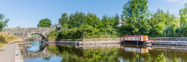 istock Bridge and barge  in Brecon Beacons National Park 1021615566