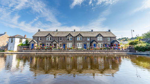 istock Cottages in Brecon Beacons National Park 1021615568