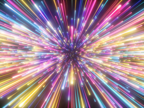 istock 3d render, colorful fireworks, big bang, galaxy, abstract cosmic background, celestial, beauty of universe, speed of light, neon glow, stars, cosmos, ultraviolet infrared vibrant light, outer space 1021626122