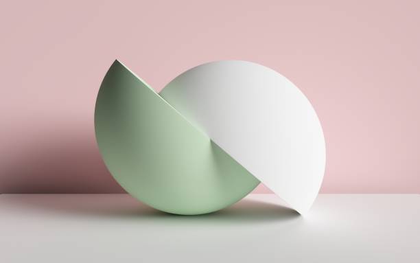 istock 3d render, abstract background, primitive geometric shapes, pastel color palette, simple mockup, minimal design elements 1021628492