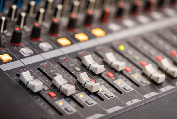 istock Sound Mixer - Soundboard Close Up 1021634888