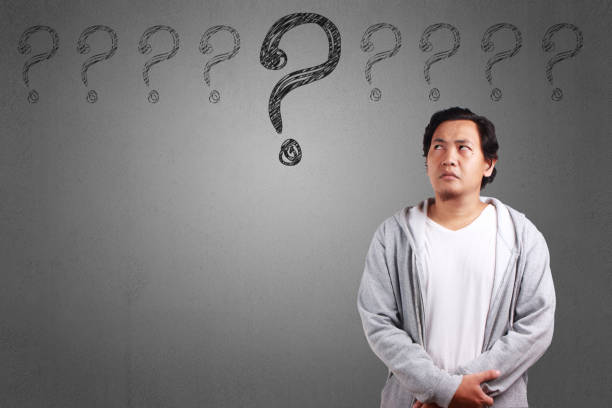 istock Men Think With Eyes Glance To The Top 1021661950