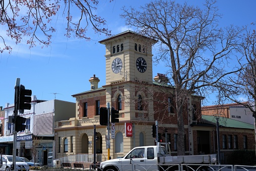 Victorian Italianate Post Office in Australia, Kempsey in New South Wales on 13 August 2018