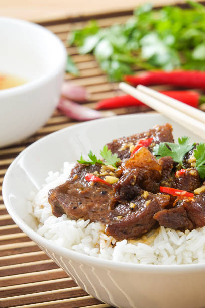 istock Delicious Vietnamese Caramelized Pork Recipe 1021674242