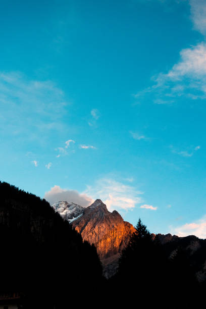 istock Dolomites, Marmolada mountain at sunset 1021702626