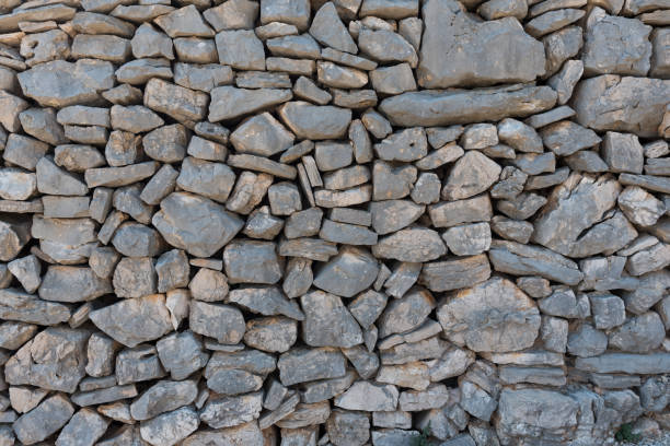 istock Old grey dry wall, stone surface as background, wallpaper 1021702932