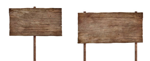istock old weathered wood sign isolated on white background 4 1021718000