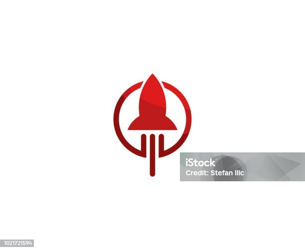 Rocket Icon Stock Illustration - Download Image Now - Logo, Missile, Rocketship