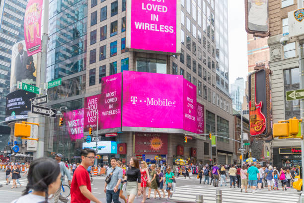 T-Mobile Retail Wireless Store. stock photo