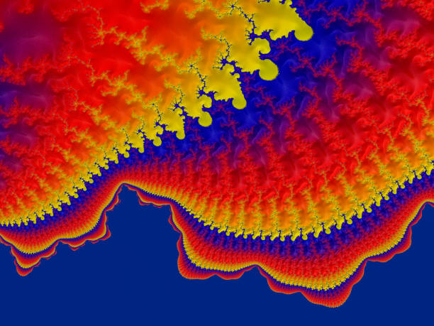 Background created by fractal geometry.