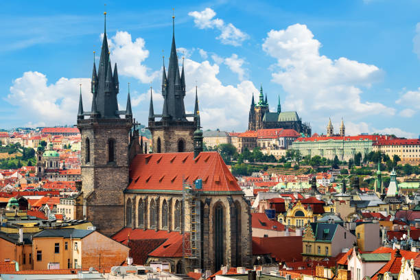 istock Cathedrals of Prague 1021735648