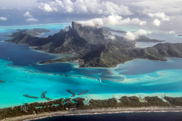 istock Bora Bora aerial photo 1021739786