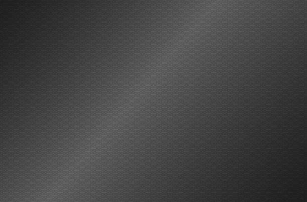 istock Perforated grey silver metallic background, metal texture, simple texnology illustration, circle, rounded rectangle and oval perforated 1021766628
