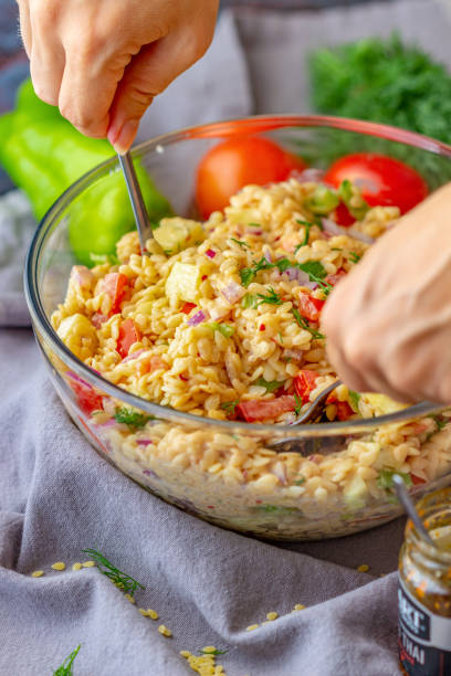 istock Homemade Healthy Orzo Salad 1021772568