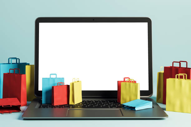 istock Online shopping and sale concept 1021784434