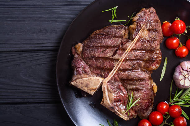 istock Grilled porterhouse beef steak 1021787940