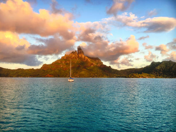 istock Anchored in island beauty 1021809628