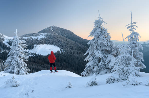 istock Tourist in a mountain hike 1021814164