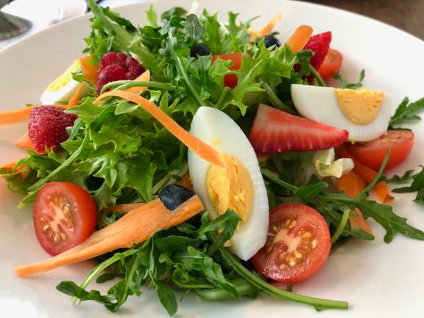 istock Fresh green summer salad 1021814402