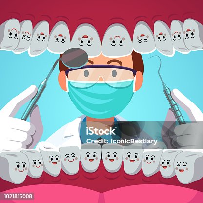 2,296 Dentist Examining Teeth Illustrations & Clip Art - iStock