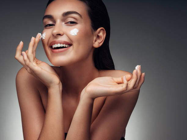 istock Girl inflicting cream 1021835924