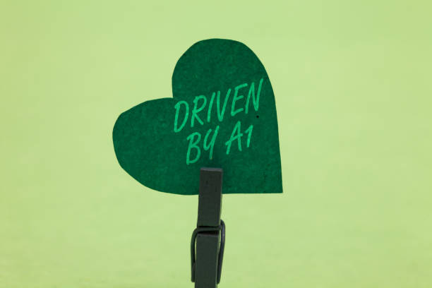 istock Writing note showing Driven By A1. Business photo showcasing Move or controlled by a top quality driver in the society Clothespin holding green paper heart important romantic message ideas. 1021898866