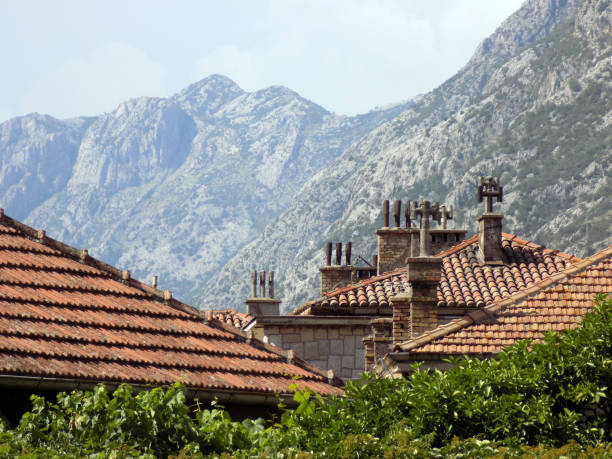 istock view on the roofs of Kotor, Montenegro 1021908178