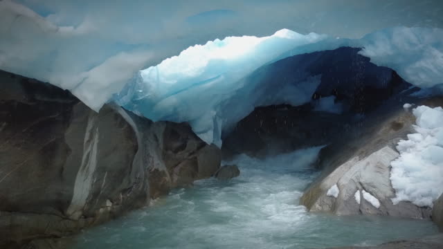 Nigardsbreen Glacier Mouth Drone
