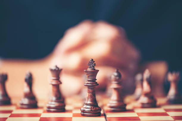 istock business success concept with chess, vintage filter image background 1021918902
