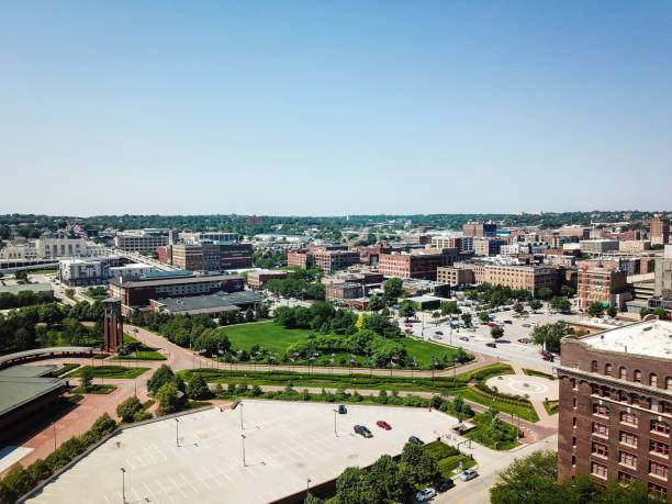 istock Downtown Omaha Nebraska Drone Photo 1021952986