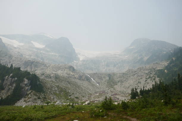 istock Misty mountain landscape 1021953000