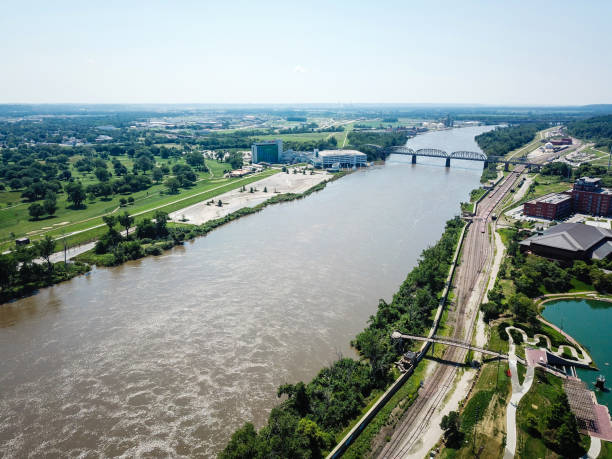 istock Downtown Omaha Nebraska Drone Photo 1021953038