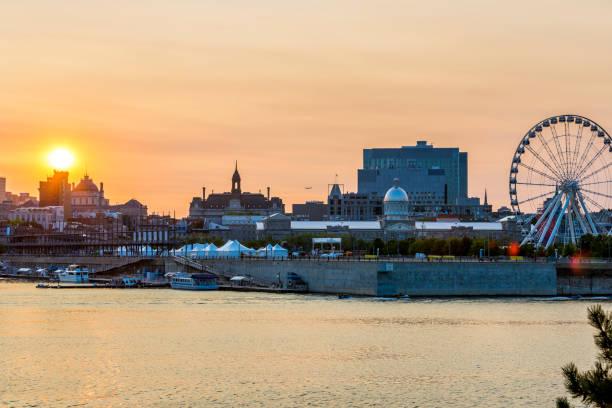 istock Montreal Cityscape in Summer at Sunset 1021962598