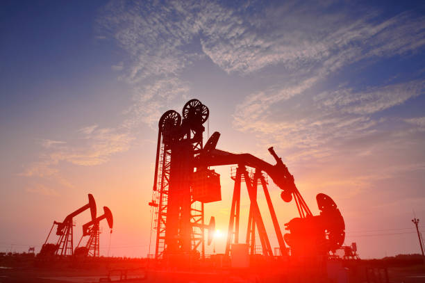 istock The oil pump 1021988618