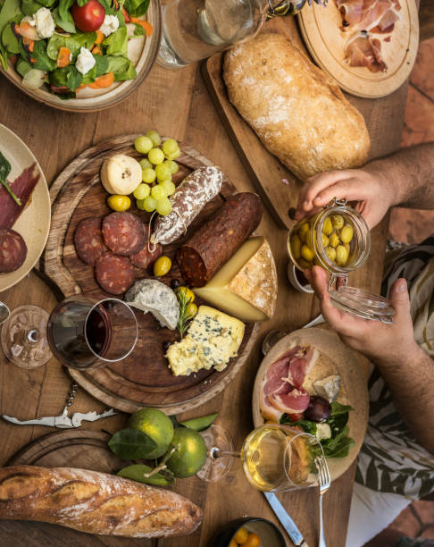 istock Assorted cold cuts and cheese platter food photography recipe idea 1022015126