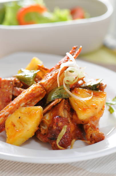 istock ripe pineapple sauce crab 1022024900