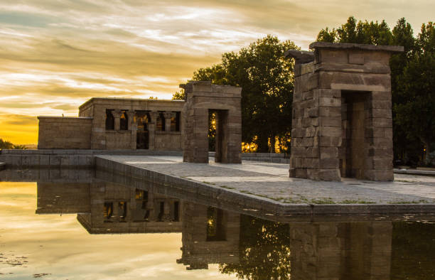 istock Temple of Debod at dusk 1022025152