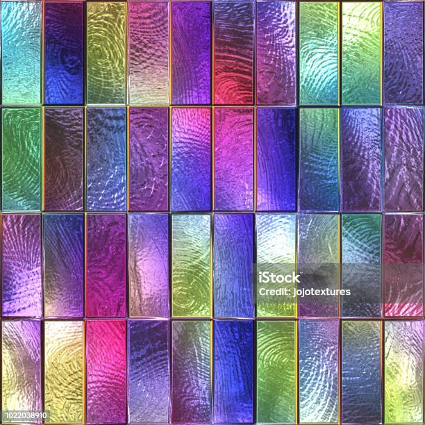 Texture Glass Square Pattern Stained Glass Seamless Texture With Square Pattern For Window Stock ...