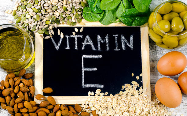 istock Foods high in vitamin E. 1022052660
