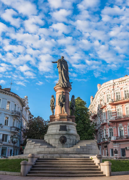 istock Catherine the Great Square in Odessa Ukraine 1022066418