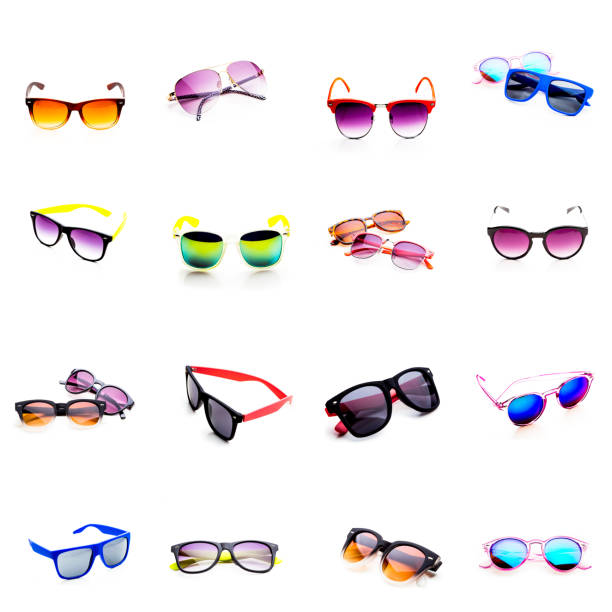istock Sunglasses collage isolated on white background 1022069194