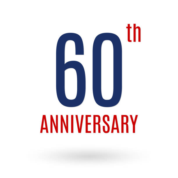 istock 60 years anniversary logo. 60th anniversary celebration icon. Birthday, invitation, wedding, jubilee, company and business card design elements. Vector illustration. 1022072716