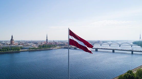 Panorama of Riga city