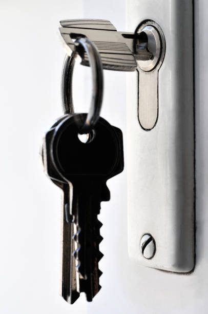 istock The keys on the door 1022085856