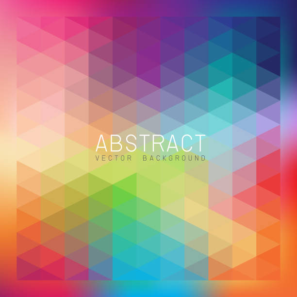 Free Stock Photo of Colorful abstract triangle pattern | Download Free ...